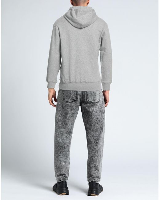 Versace Gray Light Sweatshirt Cotton, Elastane for men