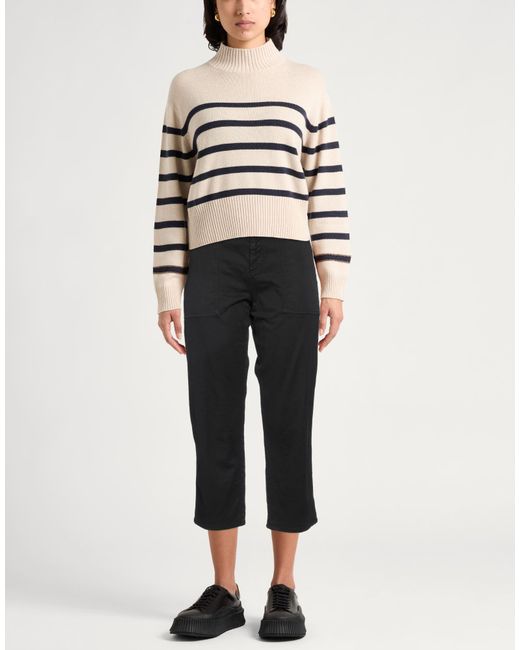 Aspesi Black Pants Cotton, Elastane