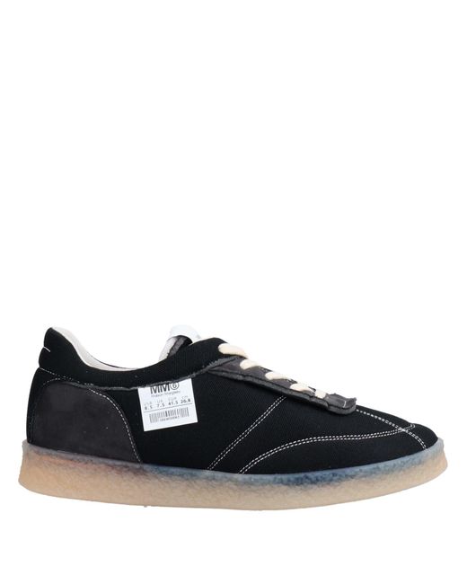MM6 by Maison Martin Margiela Synthetic Trainers in Black for Men | Lyst