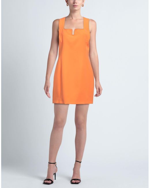Boutique Moschino Orange Mini-Kleid