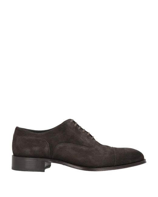 Tom Ford Brown Lace-Up Shoes Calfskin for men