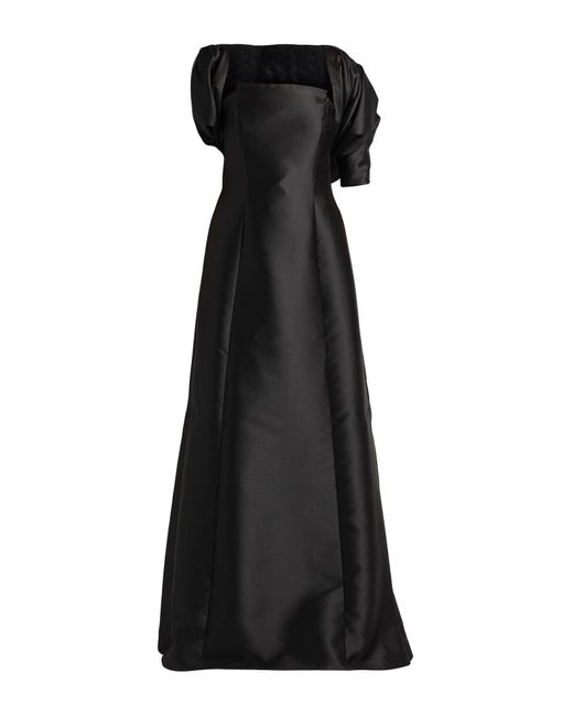 Alberta Ferretti Black Co-Ord Polyester, Silk