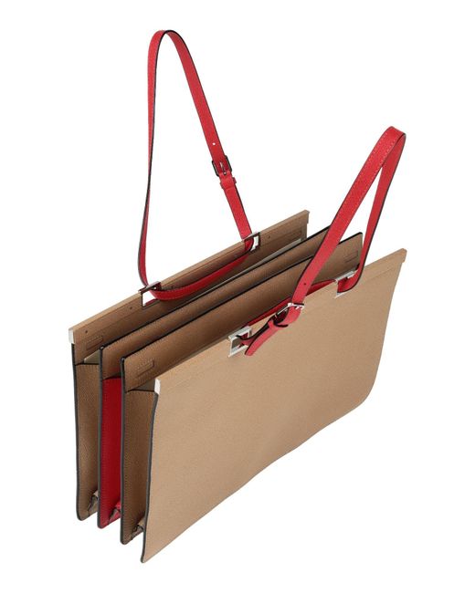 Valextra Natural Handbag