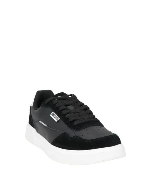 Just Cavalli Black Sneakers Leather for men