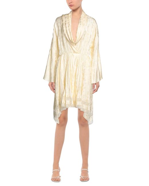Philosophy Di Lorenzo Serafini Natural Short Dress