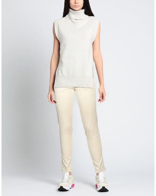 Jacob Cohen Natural Pants Cotton, Elastane