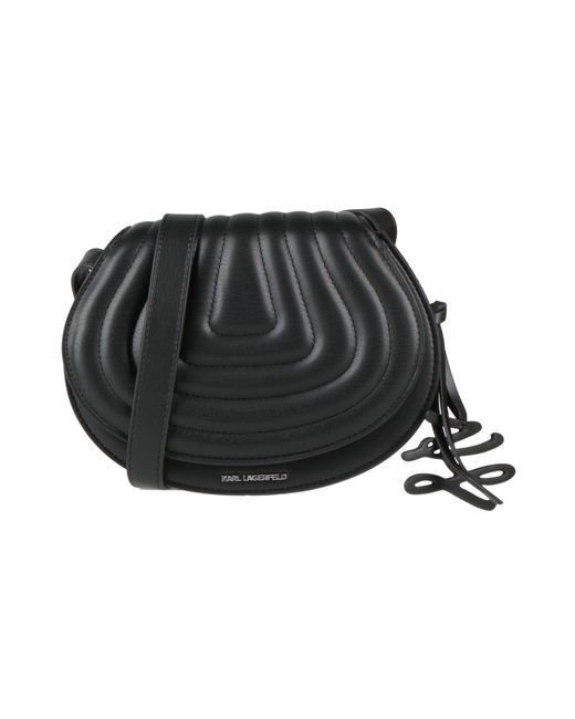 Karl Lagerfeld Black Cross-Body Bag