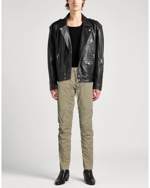 Masnada Natural Military Pants Cotton, Elastane for men