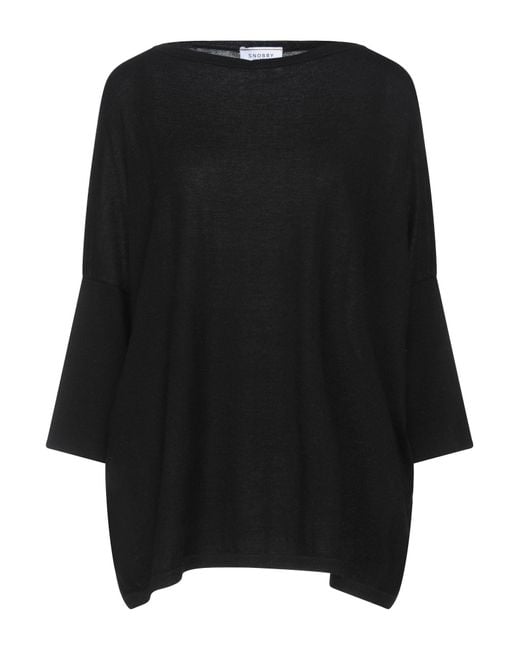 Pullover di Snobby Sheep in Black