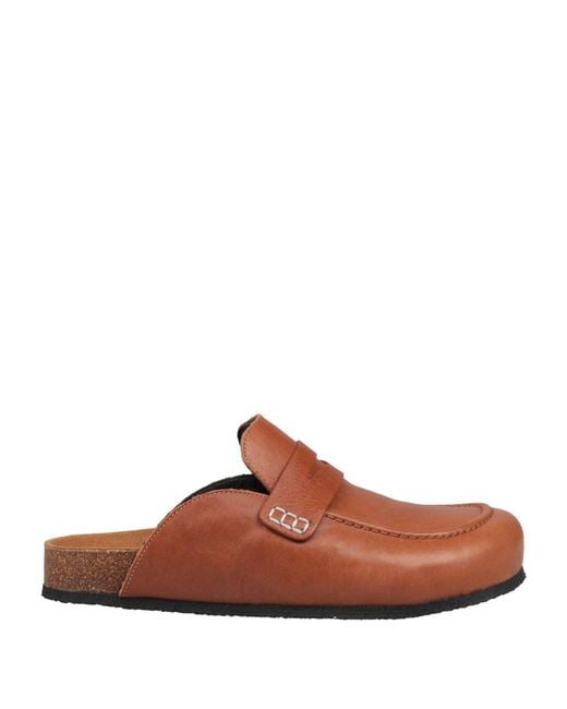 J.W. Anderson Brown Mules & Clogs