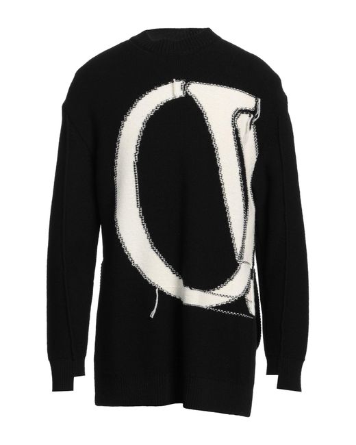 Off-White c/o Virgil Abloh Black Sweater Wool for men