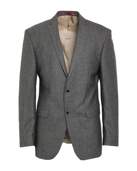 Roy Robson Gray Blazer Virgin Wool, Polyamide for men