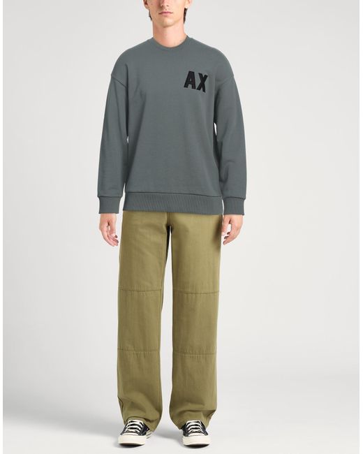 ARMANI EXCHANGE Gray Sweatshirt for men
