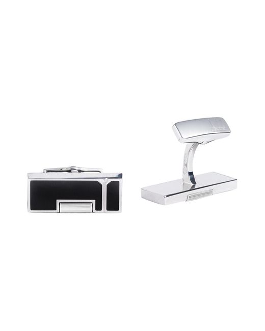 Dunhill White Cufflinks And Tie Clips for men