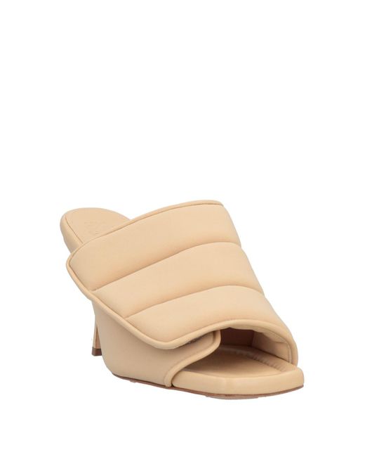 Gia Borghini Natural Sandals