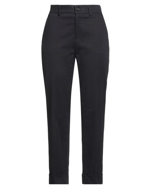 Berwich Blue Midnight Pants Cotton, Elastane