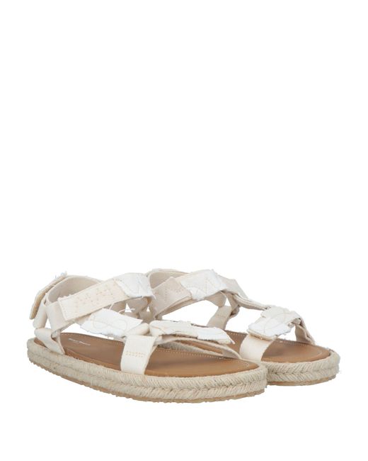 Maison Margiela White Espadrilles for men
