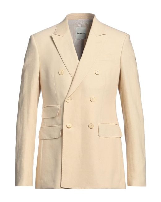 Sandro Natural Blazer for men