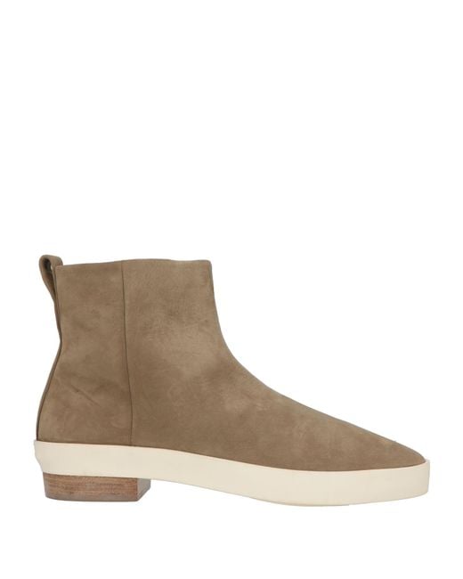 Fear Of God Brown Ankle Boots Leather for men