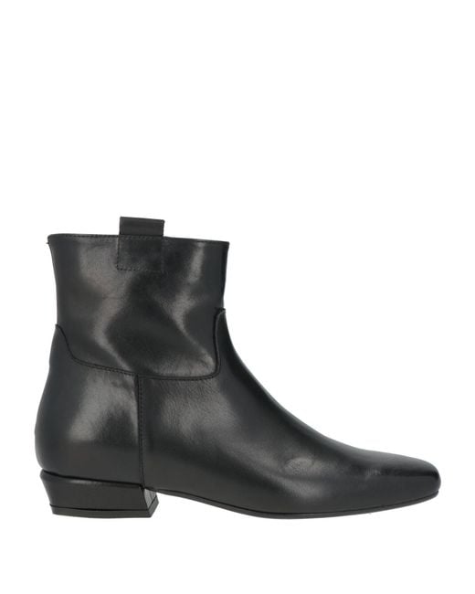Divine Follie Black Ankle Boots