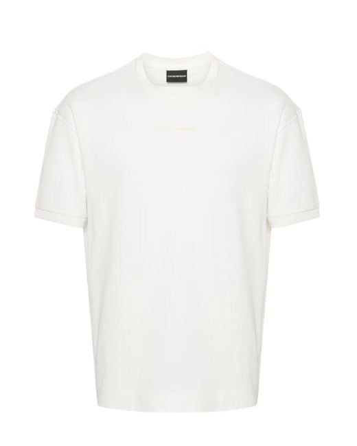 T-shirt di Emporio Armani in White da Uomo