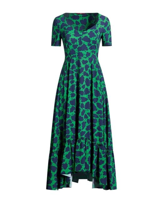 Robe Midi High en coloris Green