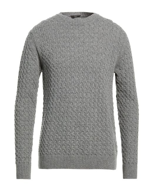 Hōsio Gray Light Sweater Wool, Polyester for men