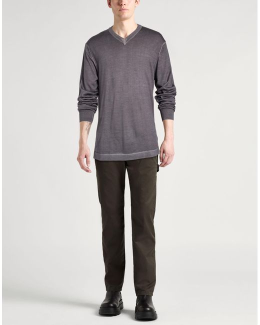 Peuterey Gray Sweater Virgin Wool for men