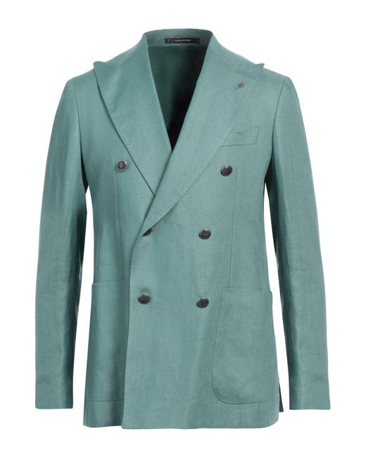 Tagliatore Green Blazer for men