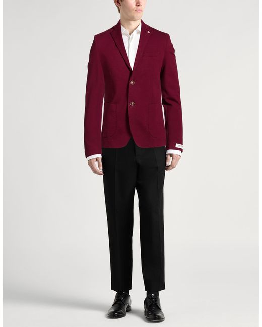 Blazer Berna pour homme en coloris Red