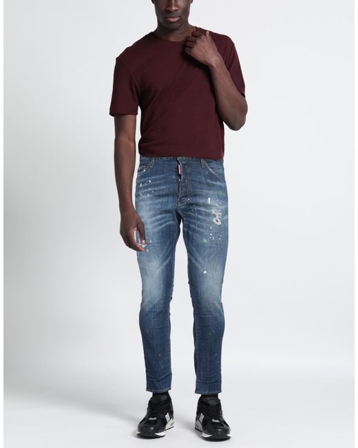 DSquared² Blue Jeans Cotton, Elastane for men