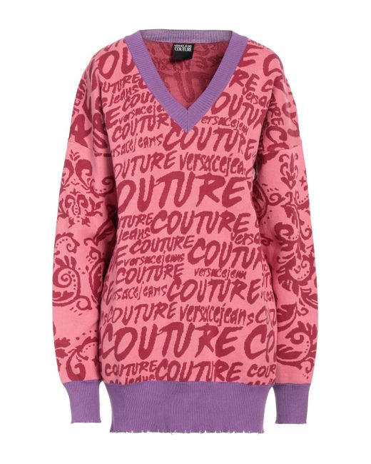 Versace Pink Sweater Cotton