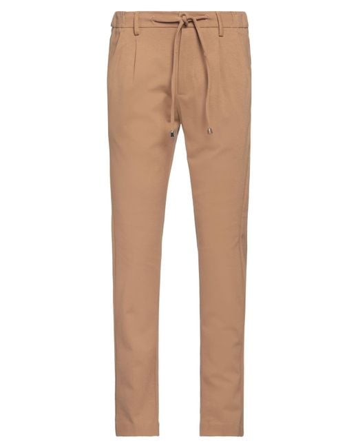 Imperial Natural Camel Pants Viscose, Polyamide, Elastane for men