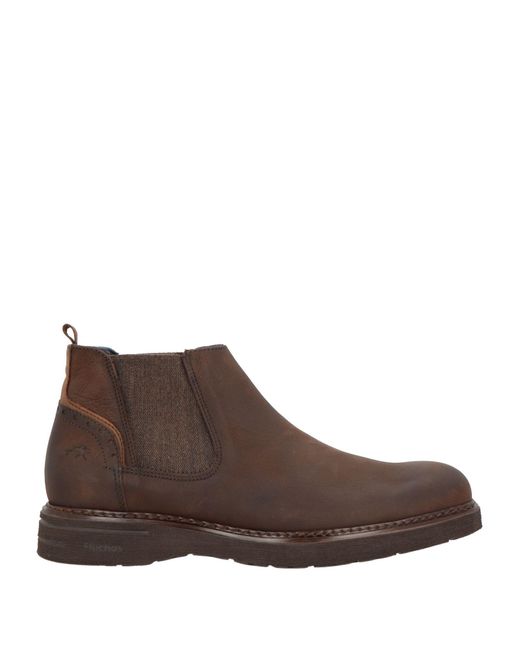 Botines De Caña Alta Fluchos de hombre de color Brown