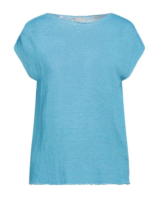 120% Lino Blue Pullover