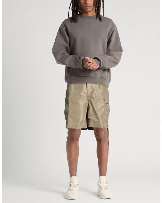 Sacai Natural Khaki Shorts & Bermuda Shorts Nylon for men