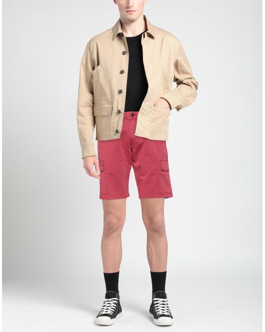 Impure Red Shorts & Bermuda Shorts for men