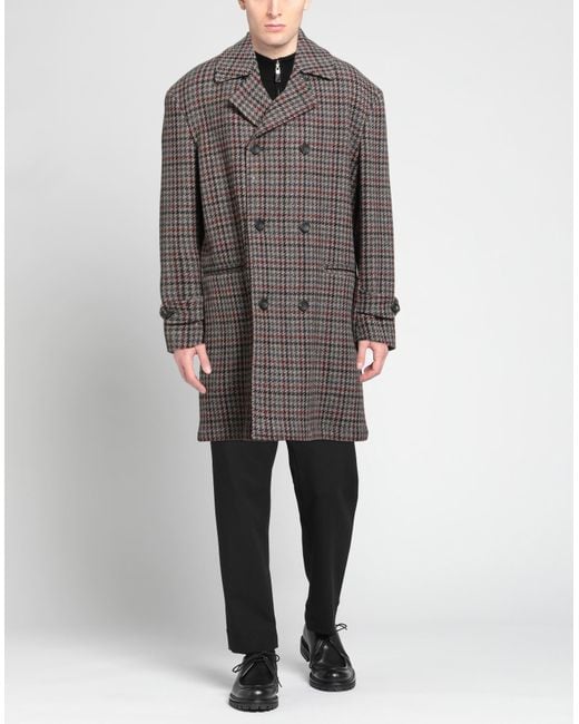 Montedoro Gray Coat for men