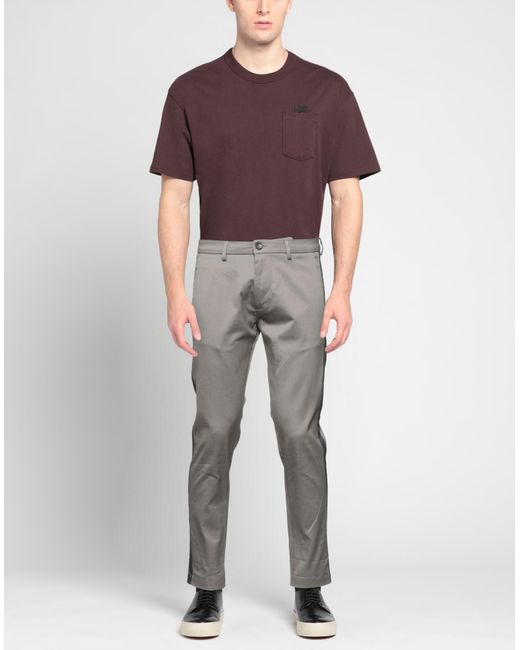 Low Brand Gray Pants for men