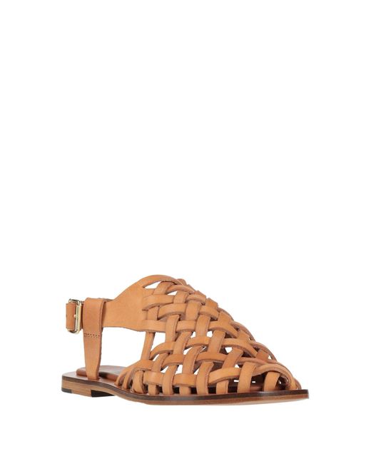 Mansur Gavriel Brown Sandals