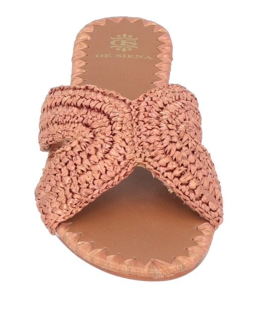 De Siena Pink Sandals