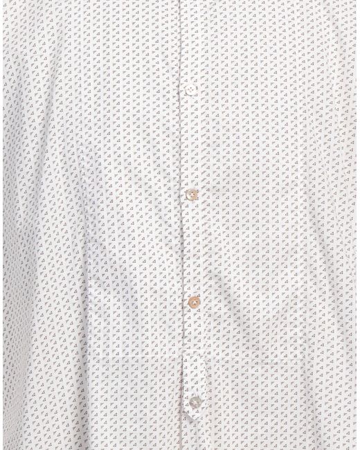 Dnl White Shirt Cotton for men