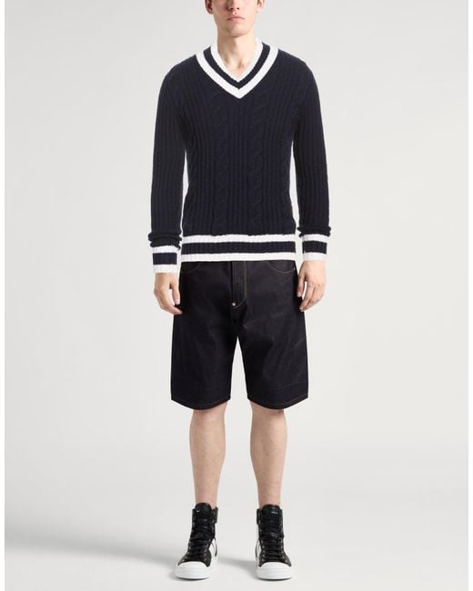 Drumohr Blue Jumper for men