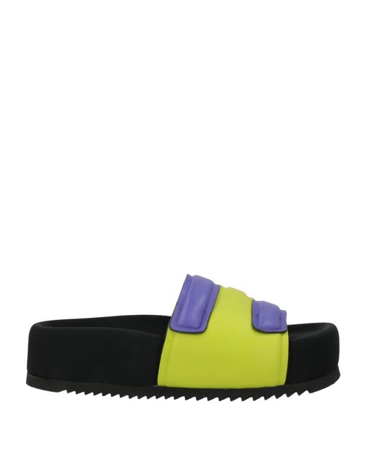 Vic Matié Green Sandals Leather