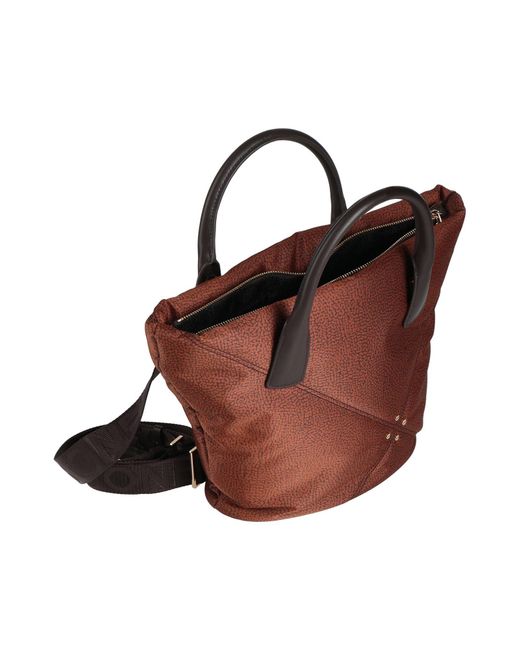 Borbonese Brown Handtaschen