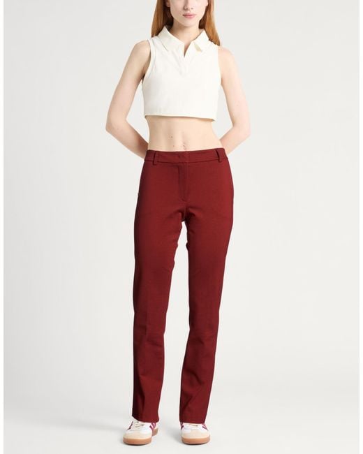 Manila Grace Red Pants