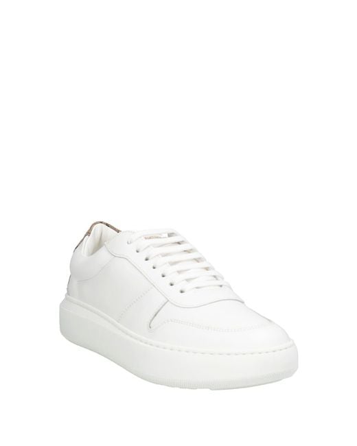 Herno White Sneakers Leather