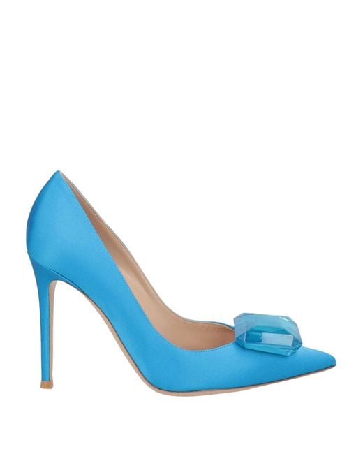 Gianvito Rossi Blue Pumps