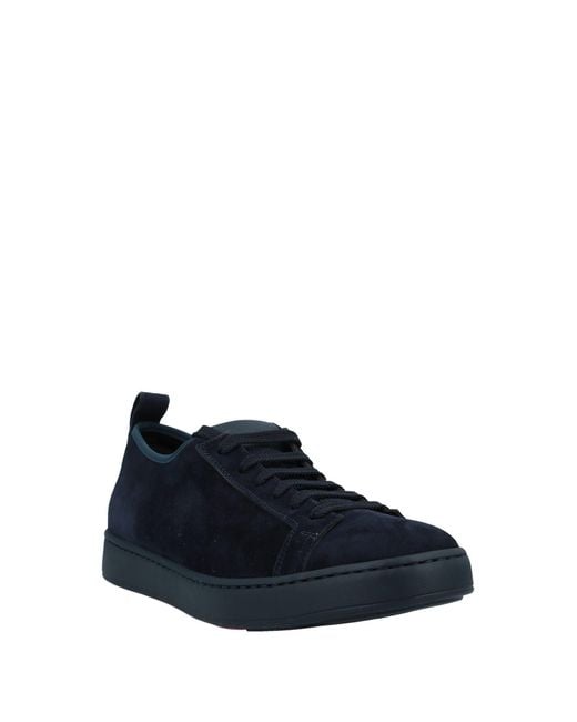 Santoni Blue Trainers for men