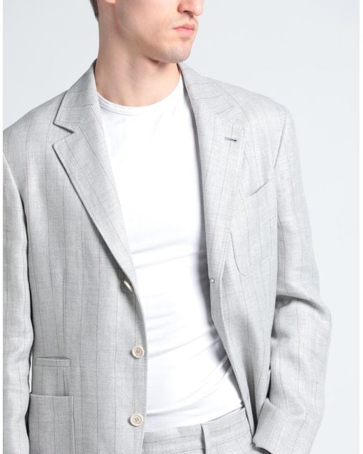 Brunello Cucinelli Anzug in White für Herren